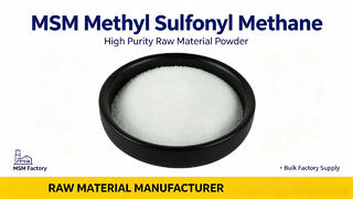 Pharm/Food Grade MSM Powder 60-80Mesh Factory Bulk Supply